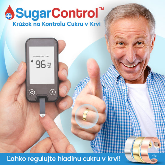 SugarControl™ Krúžok na Kontrolu Cukru v Krvi