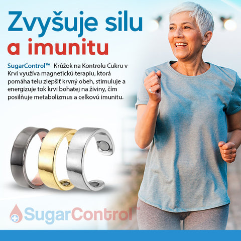 SugarControl™ Krúžok na Kontrolu Cukru v Krvi